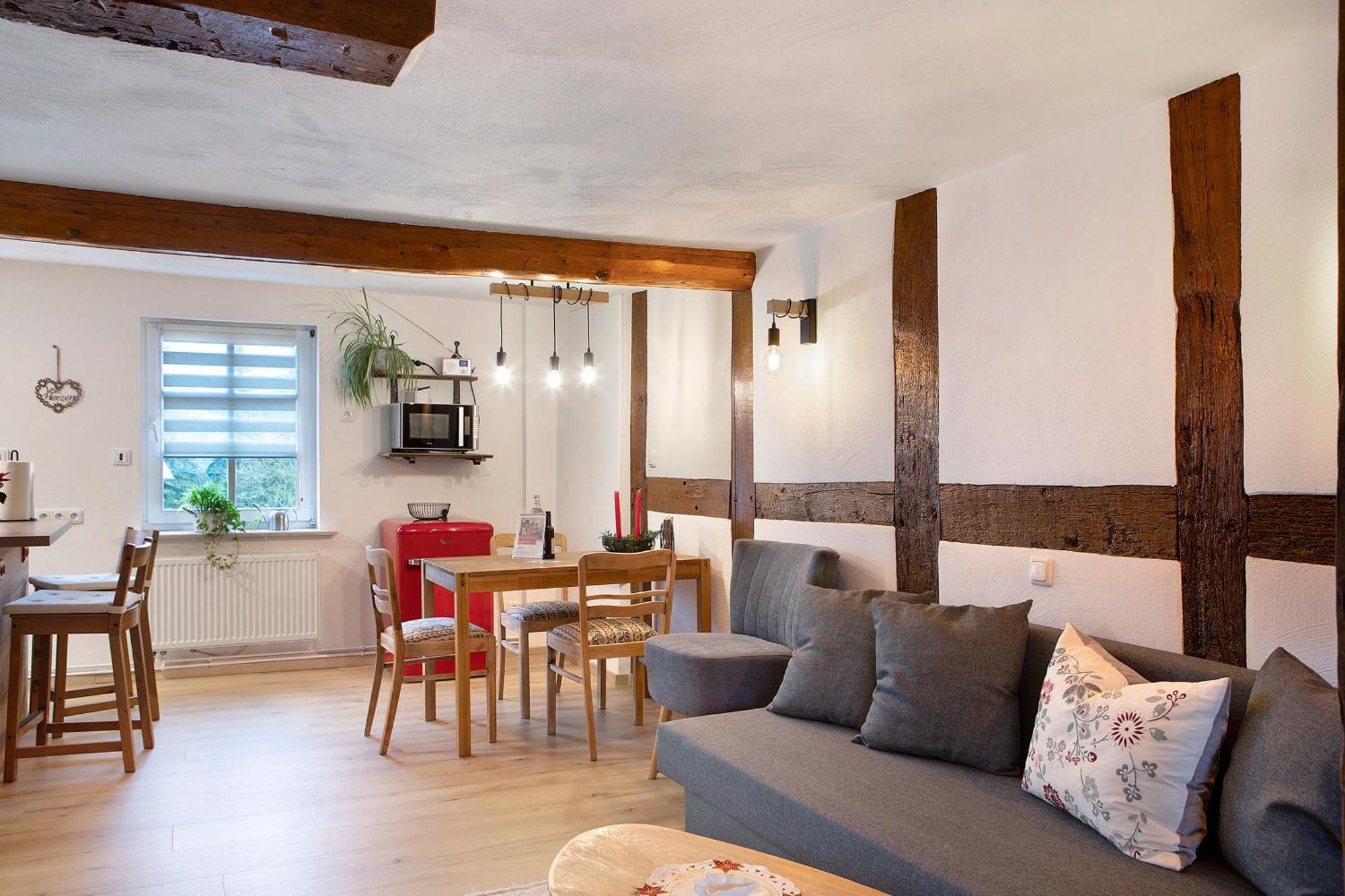 Ferienwohnung Fachwerk 44 Frielendorf Dış mekan fotoğraf